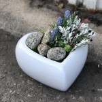 Keramični lonec Piano srce 31.116.17